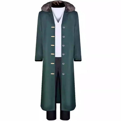 Cosplay One Piece Kuzan Aokiji Costume Set XS-3XL Adult
