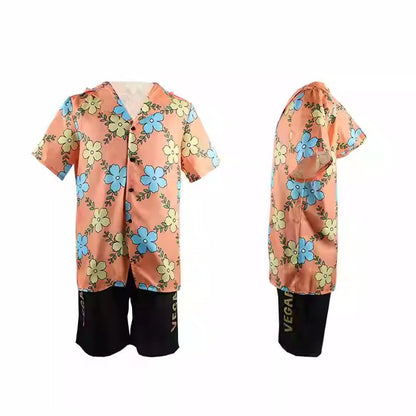 Cosplay One Piece Sanji Egghead Island Costume Set XS-3XL Unisex Adult