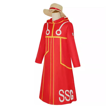 Cosplay One Piece Egghead Island Arc Monkey D. Luffy Costume Set S-2XL Adult