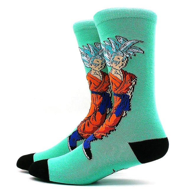 Dragon Ball Z Men's Socks Size Free Vary Colours