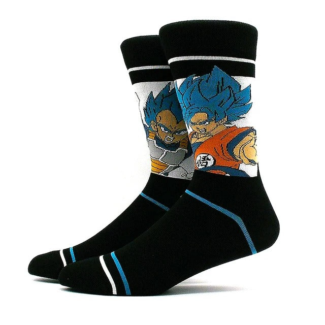 Dragon Ball Z Men's Socks Size Free Vary Colours