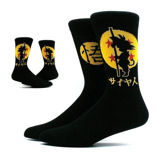 Dragon Ball Z Men's Socks Size Free Vary Colours
