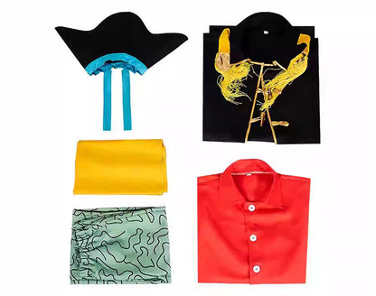 Cosplay One Piece Marshall D. Teach Blackbeard Costume Set XS-3XL Adult