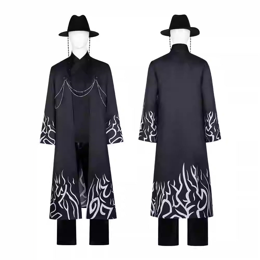 Cosplay K-Pop Demon Hunters Saja Boys Jinu Costume Set S-3XL Unisex Adult & Kids