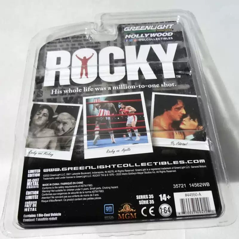 Collectables Greenlight 1:64 Rocky 1973 Cadillac Sedan deVille Diecast Model Car