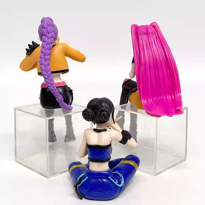 K-POP DEMON HUNTERS FIGURE SET 9-15 CM Rumi/Mira/Zoey