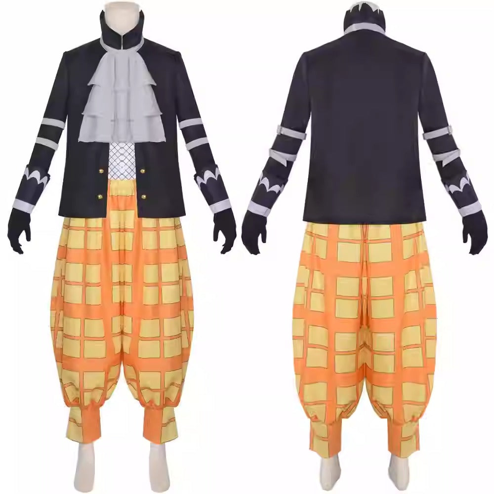 Cosplay One Piece Gecko Moria Costume Set XS-3XL Adult