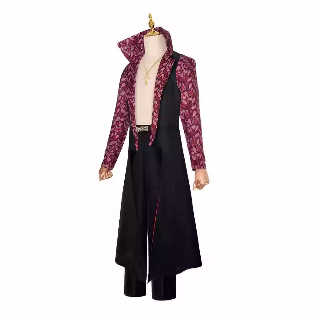 Cosplay One Piece Dracule Mihawk Costume Set S-2XL Unisex Adult