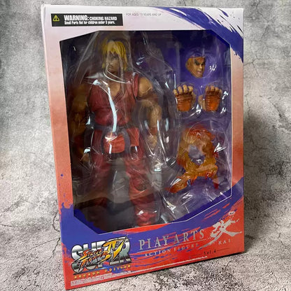 Super Street Fighter IV Arcade Edition Play Arts Kai Vol. 2 Action Figure 25 cm Ryu/Ken/Akuma