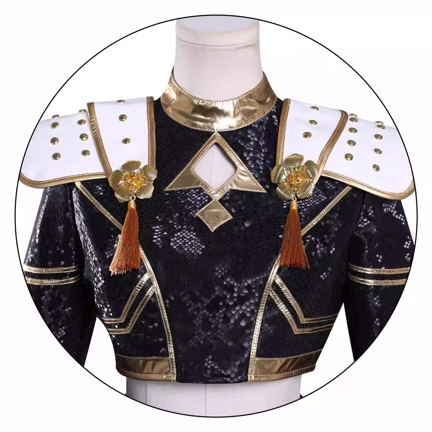 Cosplay K-Pop Demon Hunters Zoey Costume Set S-3XL Unisex Adult & Kids