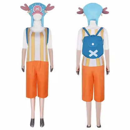 Cosplay One Piece Tony Tony Chopper  Costume Set XS-3XL Adult