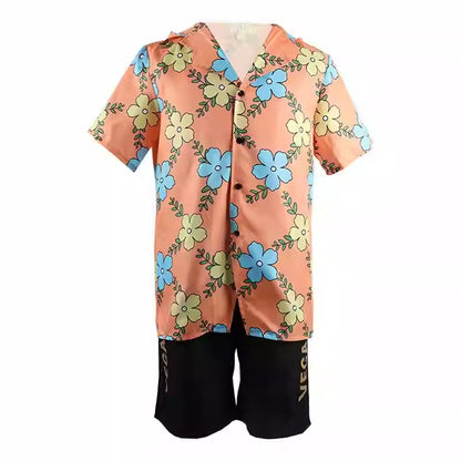 Cosplay One Piece Sanji Egghead Island Costume Set XS-3XL Unisex Adult