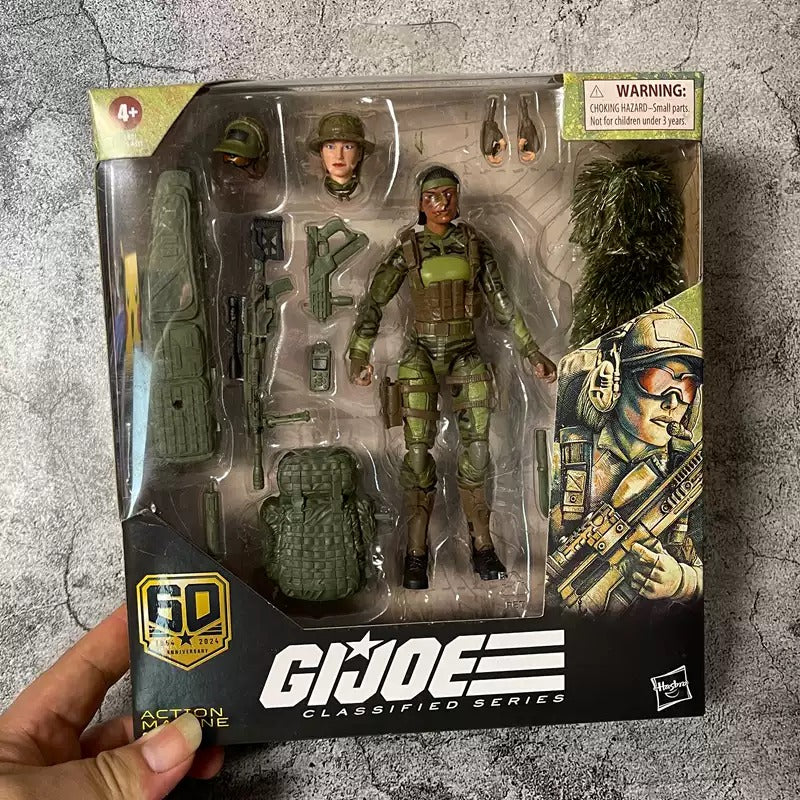 G.I. Joe Classified Series 60th Anniversary Action Marine Sniper Action Figure 17cm