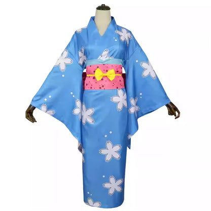 Cosplay One Piece Nami Kimono Costume Set S-2XL Adult