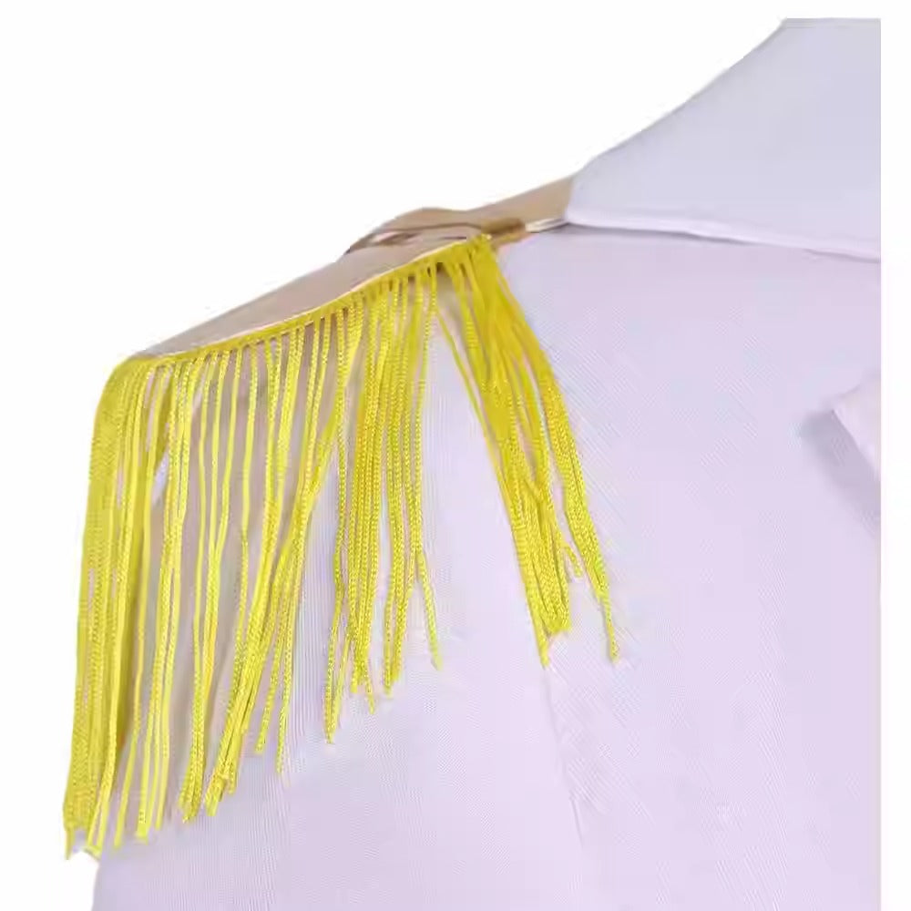 Cosplay One Piece Fujitora Issho Costume Set XS-3XL Adult