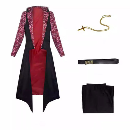 Cosplay One Piece Dracule Mihawk Costume Set S-2XL Unisex Adult