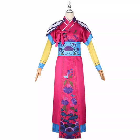 Cosplay K-Pop Demon Hunters Celine Costume Set S-2XL Adult