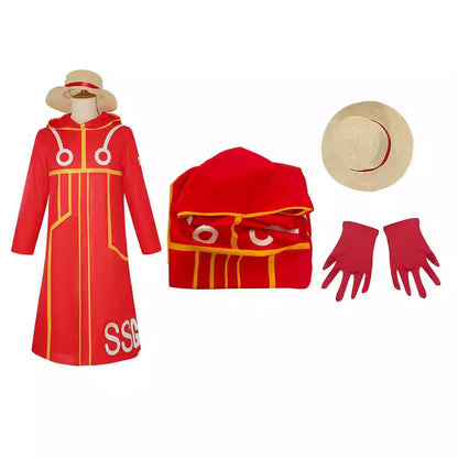 Cosplay One Piece Egghead Island Arc Monkey D. Luffy Costume Set S-2XL Adult