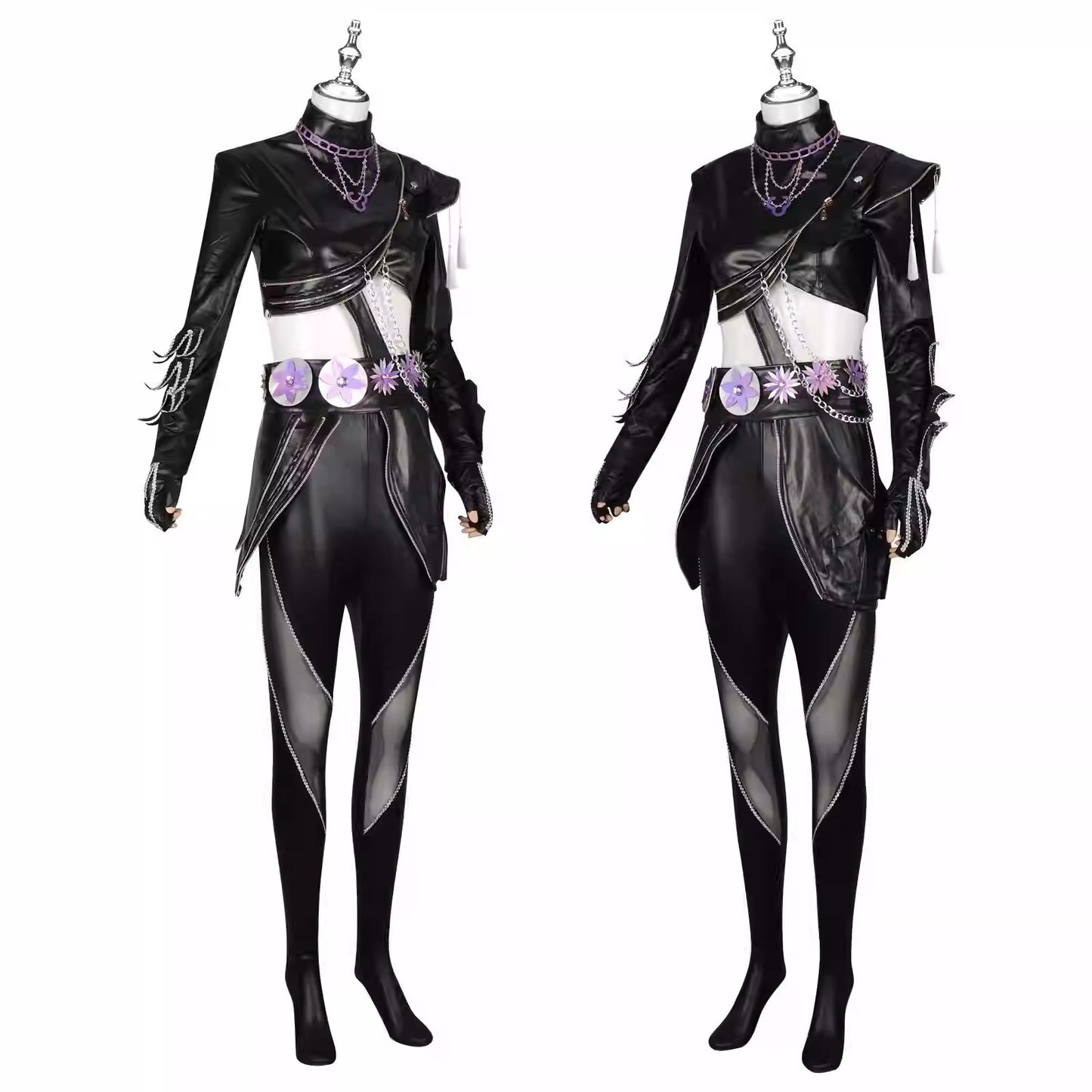 Cosplay K-Pop Demon Hunters Rumi Costume Set S-2XL Adult
