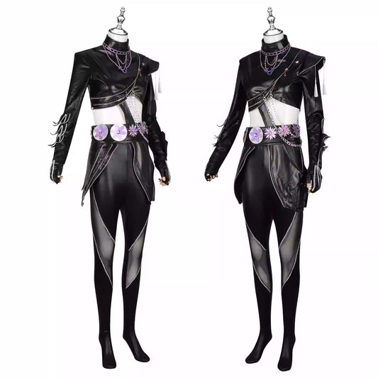 Cosplay K-Pop Demon Hunters Rumi Costume Set S-2XL Adult