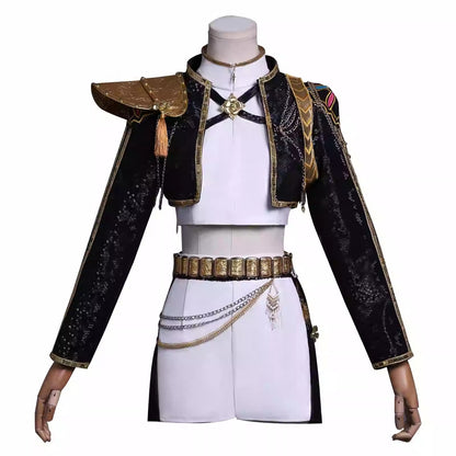 Cosplay K-Pop Demon Hunters Rumi Costume Set S-3XL Unisex Adult & Kids