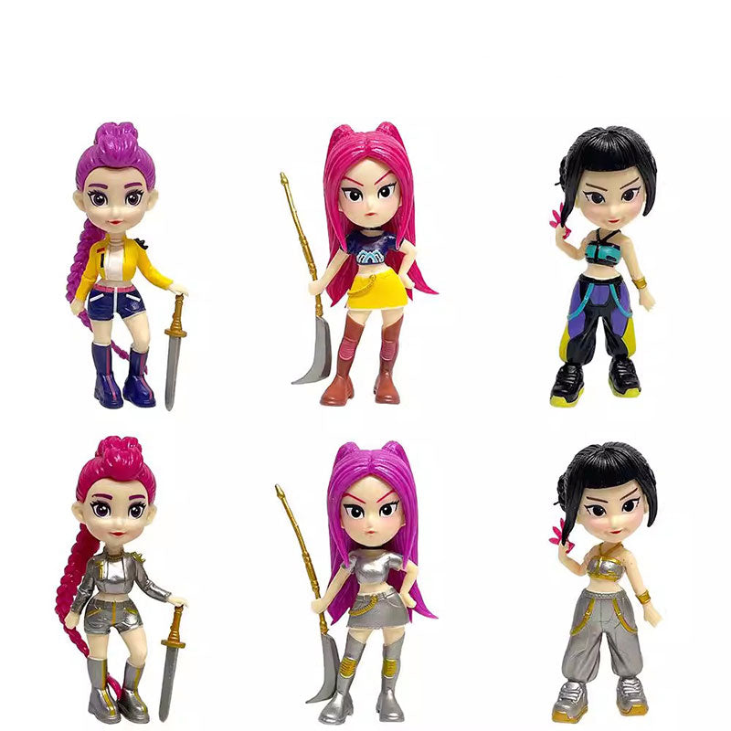 K-POP DEMON HUNTERS FIGURE SET 10 CM Rumi/Mira/Zoey
