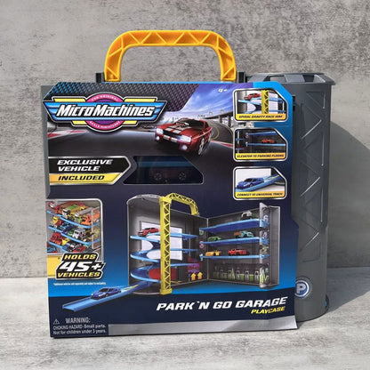 Micro Machines Park 'n Go Garage Playcase Portable storage