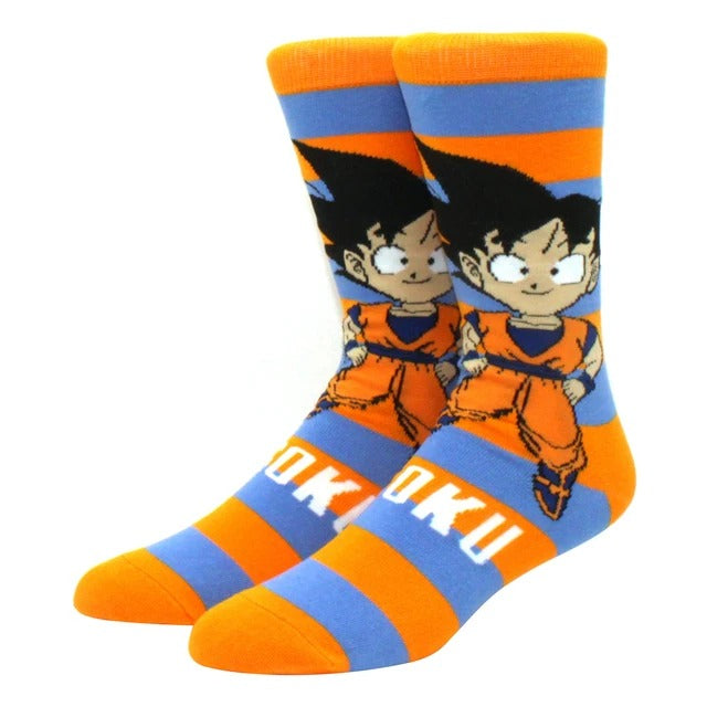 Dragon Ball Z Men's Socks Size Free Vary Colours