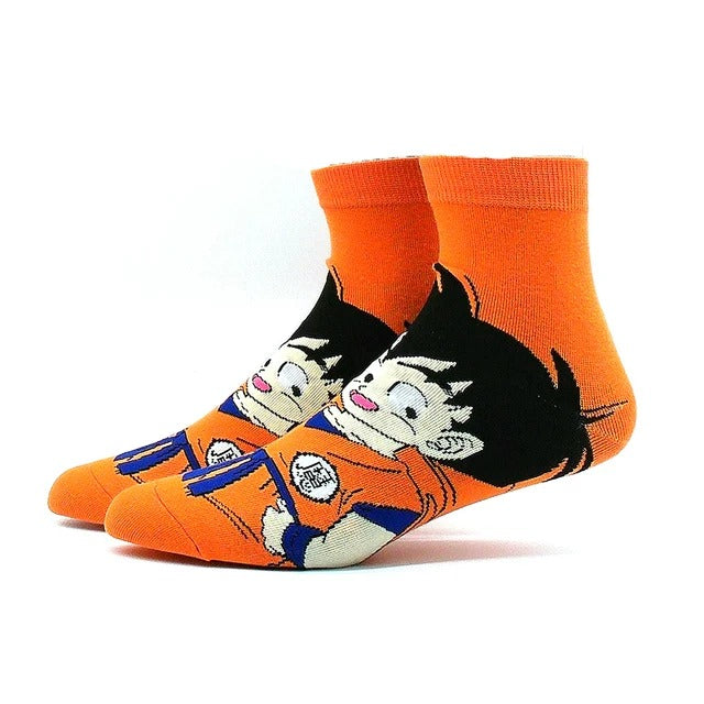 Dragon Ball Z Men's Socks Size Free Vary Colours