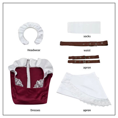 Cosplay One Piece Baby 5 Costume Set S-2XL Adult