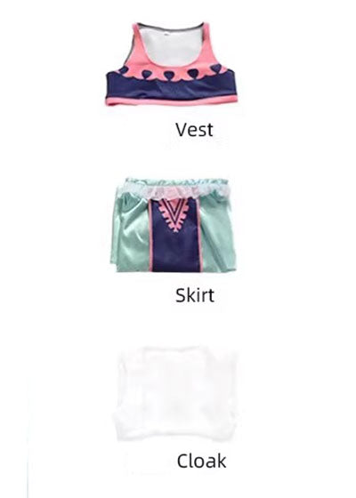 Cosplay One Piece Nefertari Vivi Costume XS-3XL Adult