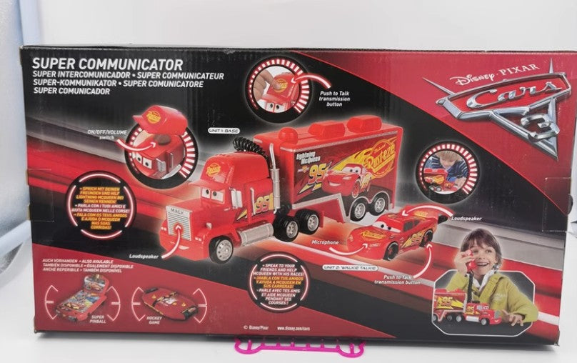 Disney Pixar Car 3 Base Station Super Communicator Walkie Talkie Truck