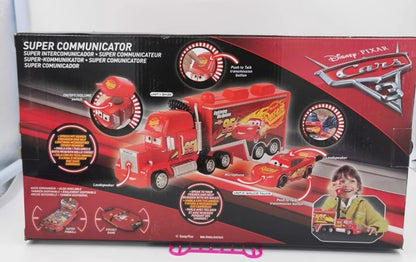 Disney Pixar Car 3 Base Station Super Communicator Walkie Talkie Truck