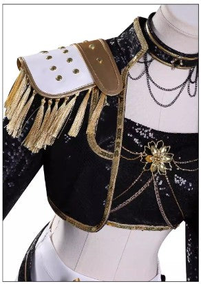 Cosplay K-Pop Demon Hunters Mira Costume Set S-3XL Unisex Adult & Kids