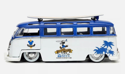 Collectables Diecast Jada Disney Mickey And Friends Micky Mouse & Volkswagen T1 Bus 1:24