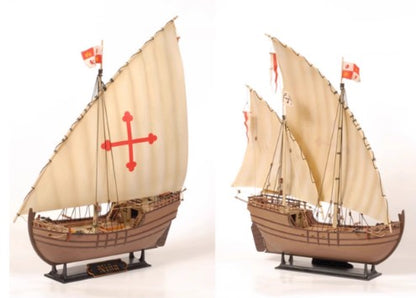 Collectable ZVEZDA Christopher Columbus Caravel Expedition Ship Caravel Nina 1:100 Model Kit