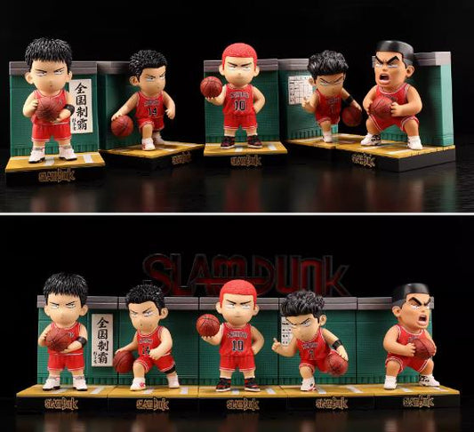 Slam Dunk Shohoku Team PVCF140 PVC Figure 17 cm 5 pcs/set