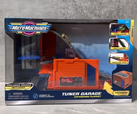Micro Machines Tuner Garage Expanding Playset (Series 1)