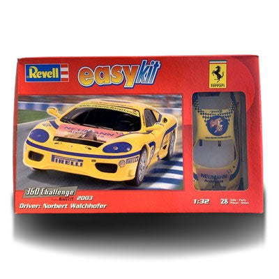 Collectable Revell Ferrari 360 Challenge Easy Kit 4 Colours