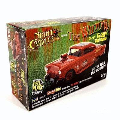 Collectable Revell SnapTite 1/32 Night Crawler The Widow '55 Chevy Street Machine