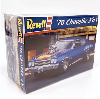 Collectable Revell "Street Burner " 1/24 '70 chevelle 3'n 1