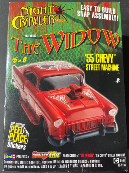 Collectable Revell SnapTite 1/32 Night Crawler The Widow '55 Chevy Street Machine