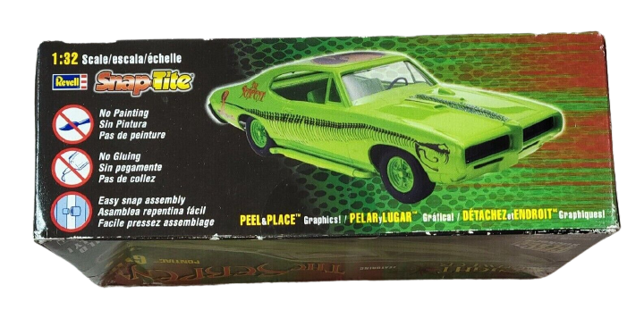 Collectable Revell SnapTite 1/32 Night Crawler The Serpent Pontiac GTO